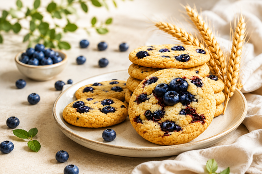 Sugarless Bliss Sugar Free Blueberry Butter Digestive Cookies - 200g