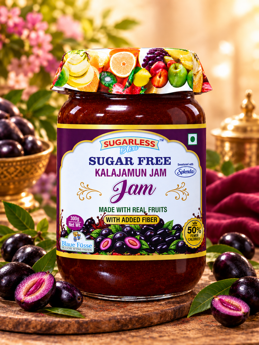 Sugar Free Kala Jamun Jam (300)g | Sugarless Bliss
