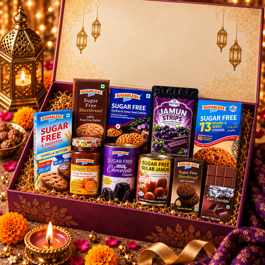 Diwali Sugar Free Celebration Hamper Premium Festive Gift Combo
