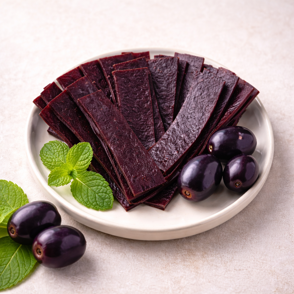 Jamun Strips 100% Pure Sugar-Free - No Added Color | Pack of 3