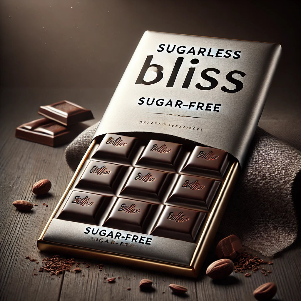 Sugar-Free Dark Chocolate Bar -6X45gm | Zero Sugar | Devil's