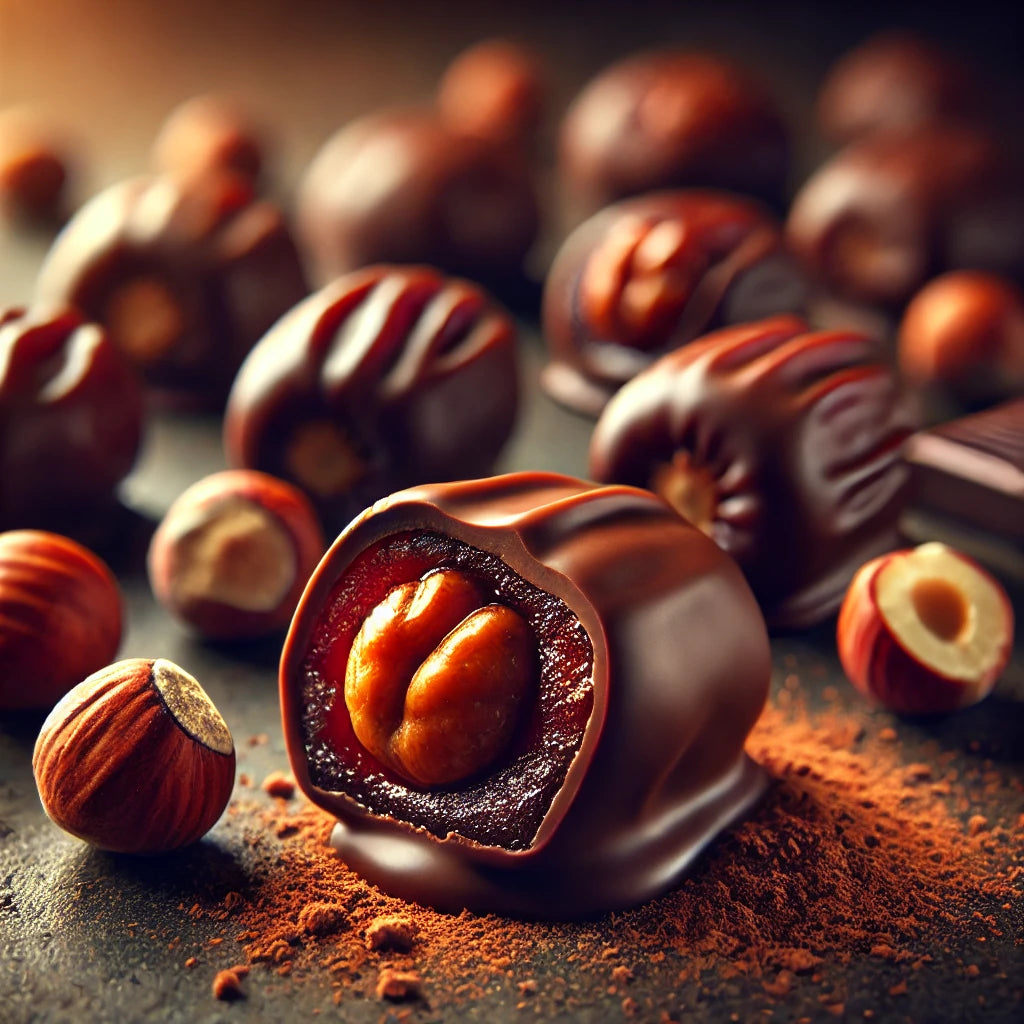 Sugar-Free Date & Hazelnut Dark Chocolite | No Sugar Added-500g