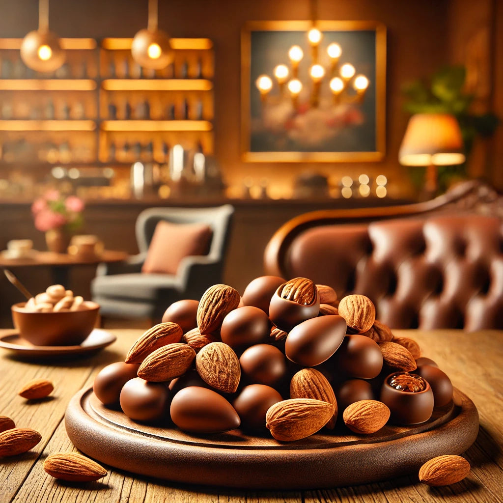 Sugar-Free Almond Rock Dark Chocolate | Sweetened with Splenda - 500g