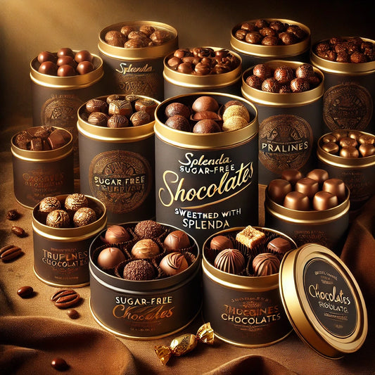 Sugar-Free Assorted Dark Chocolates |No Sugar Added-Splenda -250gm