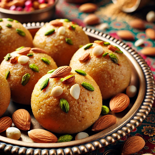 Sugar-Free Besan Laddoo(500g) | Sweetened with Splenda