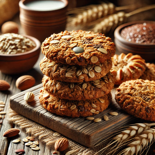 Sugar-Free Multi-Grain Cookies | High Fiber & No Added Sugar