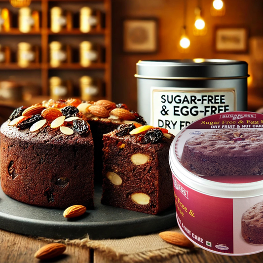 "Eggless Sugar-Free Global Cake – Perfect for Diabetics !"-500GM