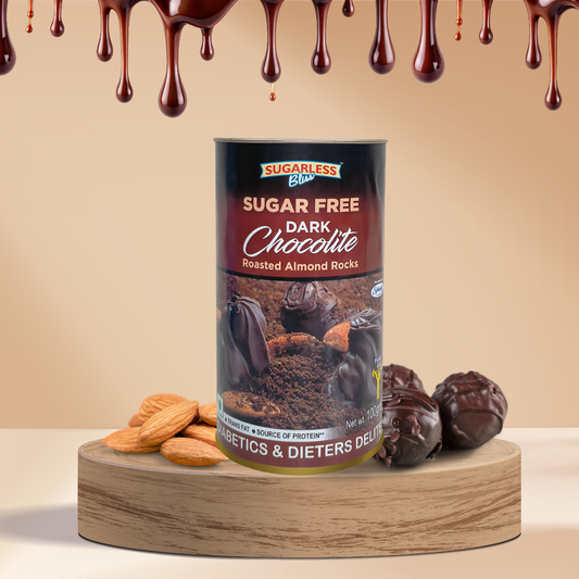 Sugar-Free Dark Chocolite - Roasted Almond Delight