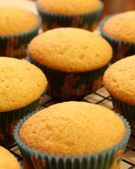 Sugar Free & Eggless Cup Cake Vanilla Butter - 80g