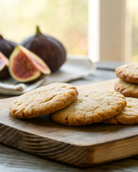 Sugar-Free & Digestive -Fig Biscotti Cookies -Pack of 3 | Sweetened with Splenda