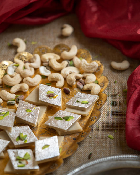 Sugar Free Kaju Katli indian Mithai | Sugarless Bliss
