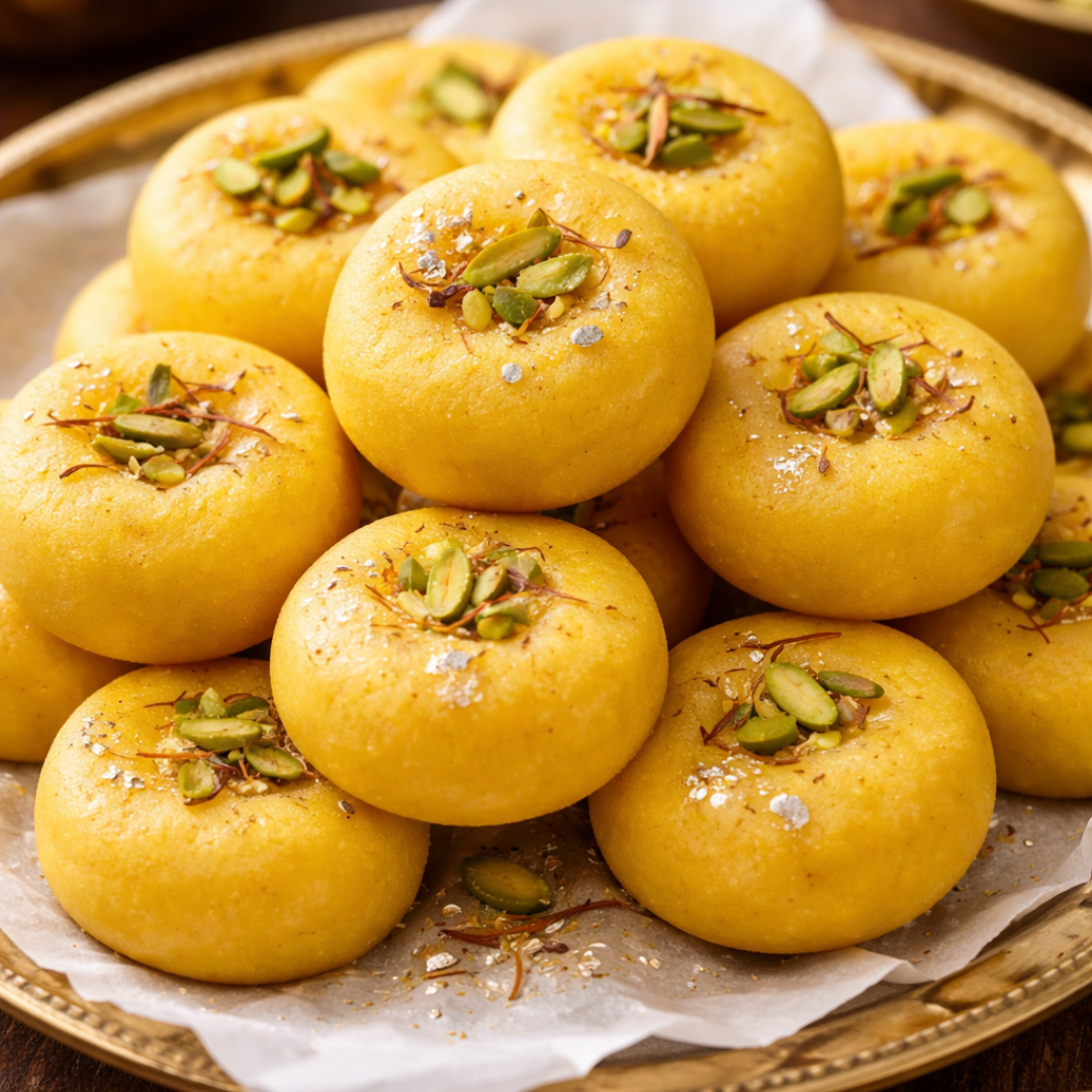 Exquisite Sugar Free Kesar Peda (500g) – Authentic Indian Mithai, Crafted for a Guilt Free Indulgence!