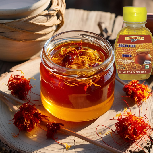 Sugar-Free Ambrosia | Taste of Honey & Saffron Flavor- 200g