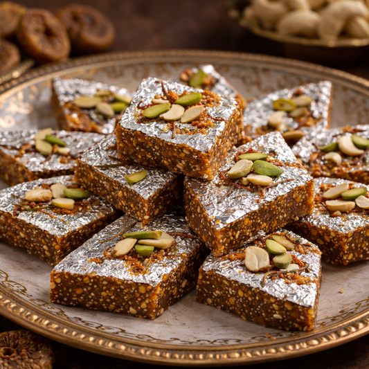 Sugar Free Anjeer Kaju Katli (500g) | Sugarless Bliss