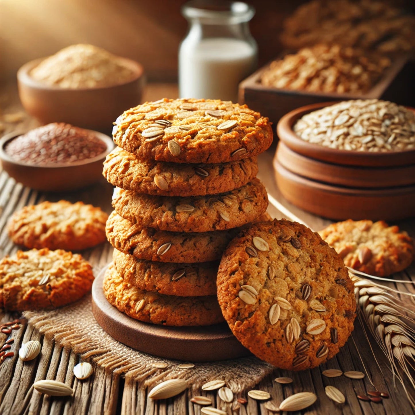 Sugar-Free Multi-Grain Cookies | High Fiber & No Added Sugar