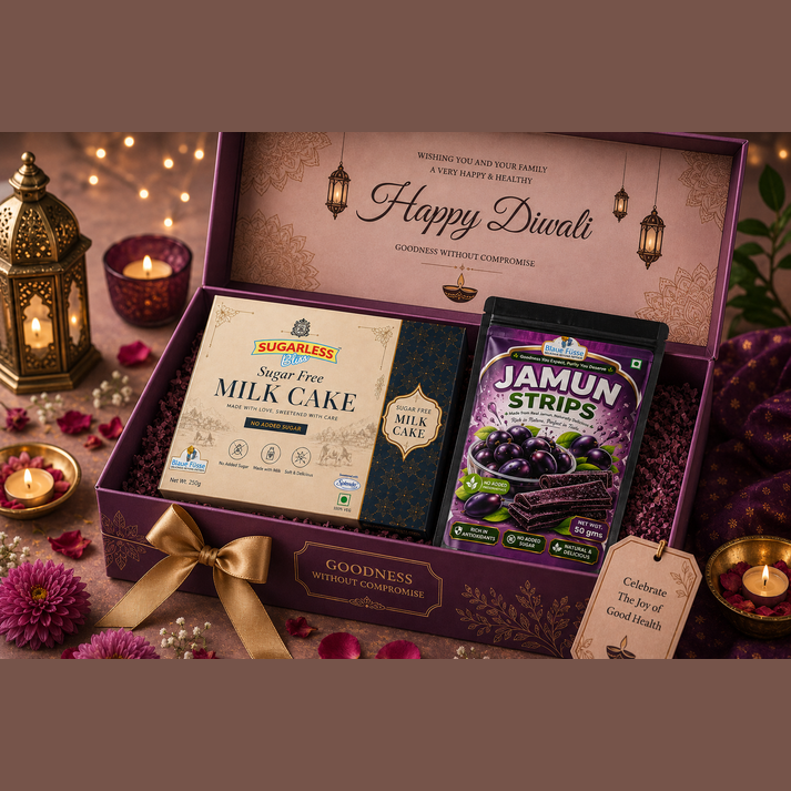 Sugar-Free Milk Cake & Jamun Combo – Diwali Special Festive Gift Pack