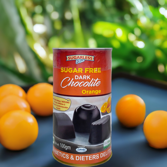 Sugar-Free Dark Chocolite-Orange Delight |Splenda Sweetened