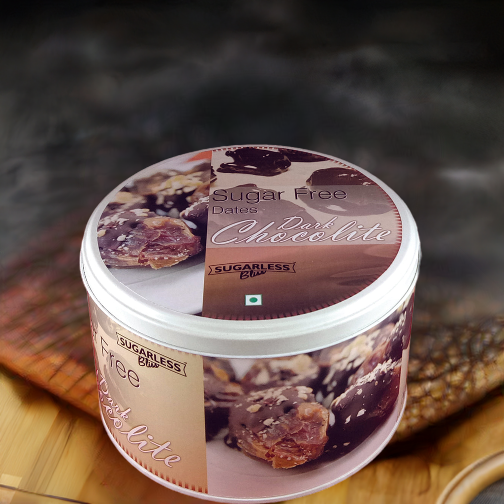 Sugar-Free Date & Hazelnut Dark Chocolite | No Sugar Added-500g