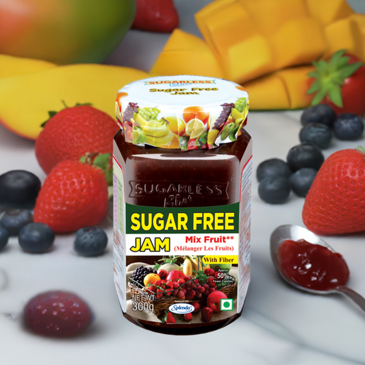 Sugar-Free Mixed Fruit Jam| Diabetic-Friendly|Splenda-Sweetened