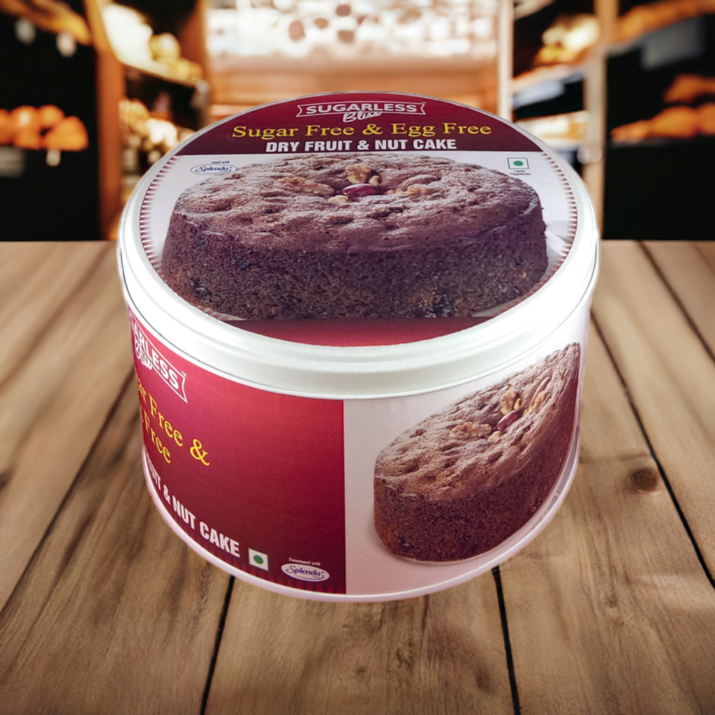 "Eggless Sugar-Free Global Cake – Perfect for Diabetics !"-1000GM