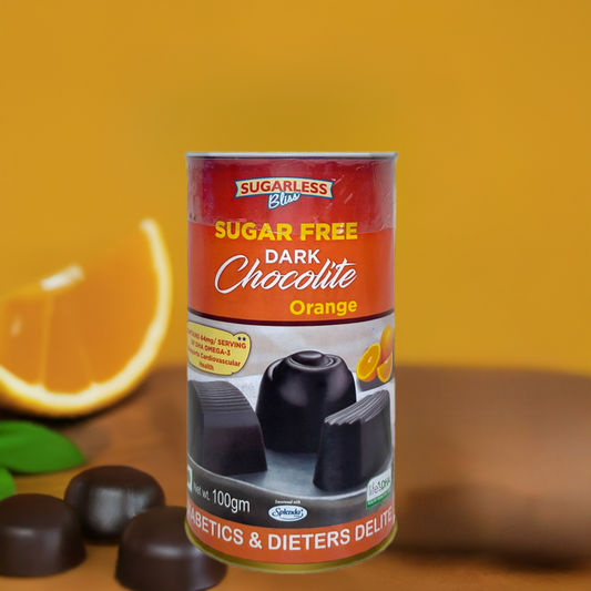 Sugar-Free Dark Chocolite-Orange Delight |Splenda Sweetened