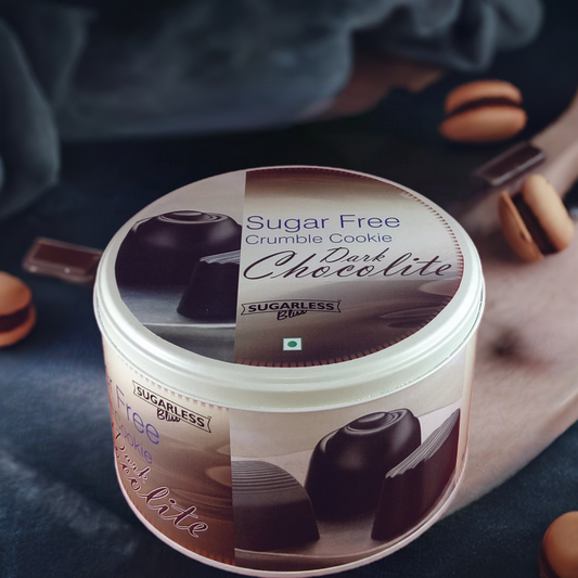 Sugar-Free Crumble Cookie Dark Chocolite-No Added Sugar-250g