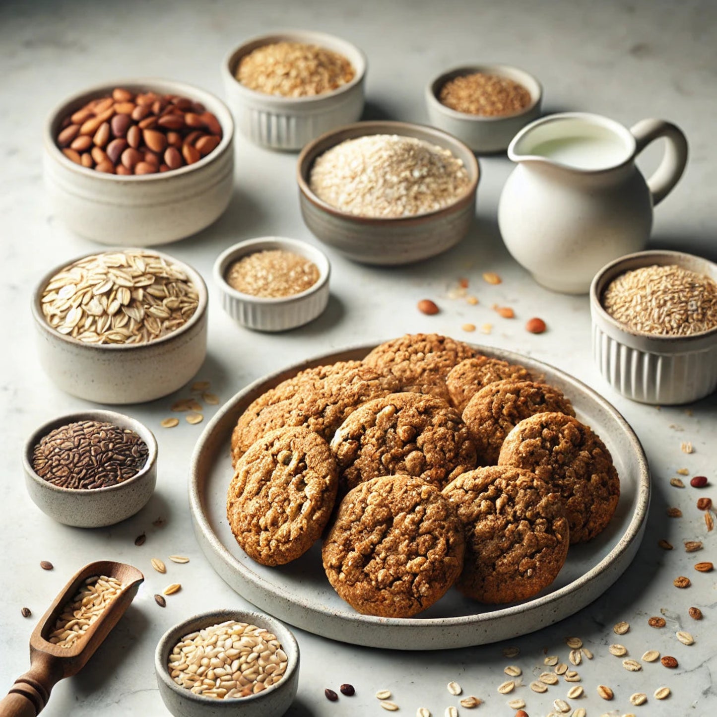 Sugar-Free Multi-Grain Cookies | High Fiber & No Added Sugar