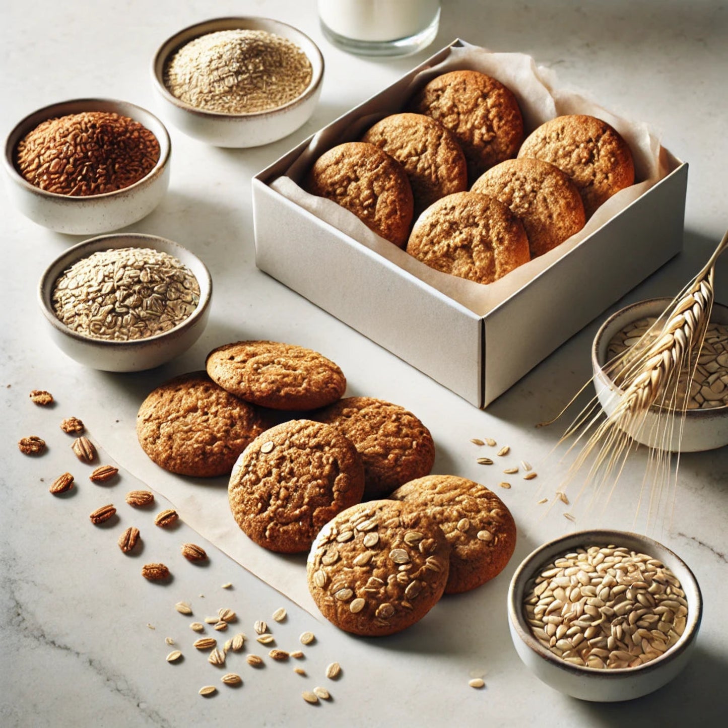 Sugar-Free Multi-Grain Cookies | High Fiber & No Added Sugar