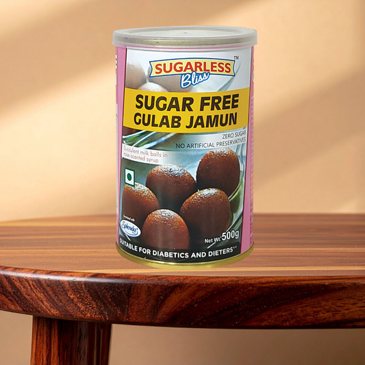 Sugar Free Rossogulla & Gulab Jamun Combo (4 Packs) | Sugarless Bliss