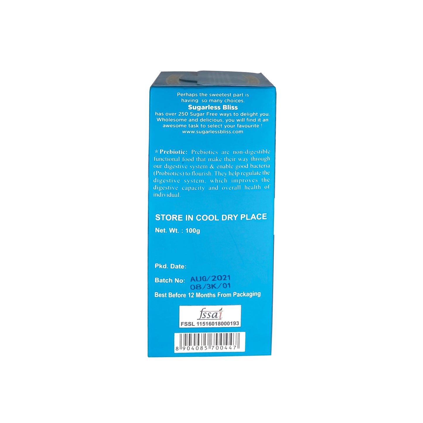 Sugar-Free & Digestive Chocolate Black Currant Cookies- 100g| Sweetened with Splenda