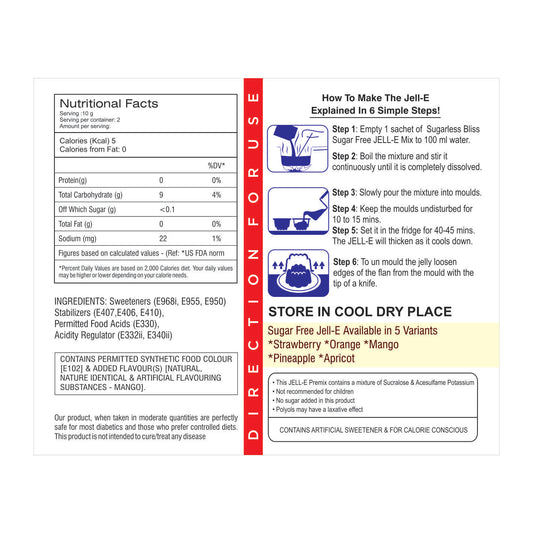 Sugarfree Mango Jell-EE