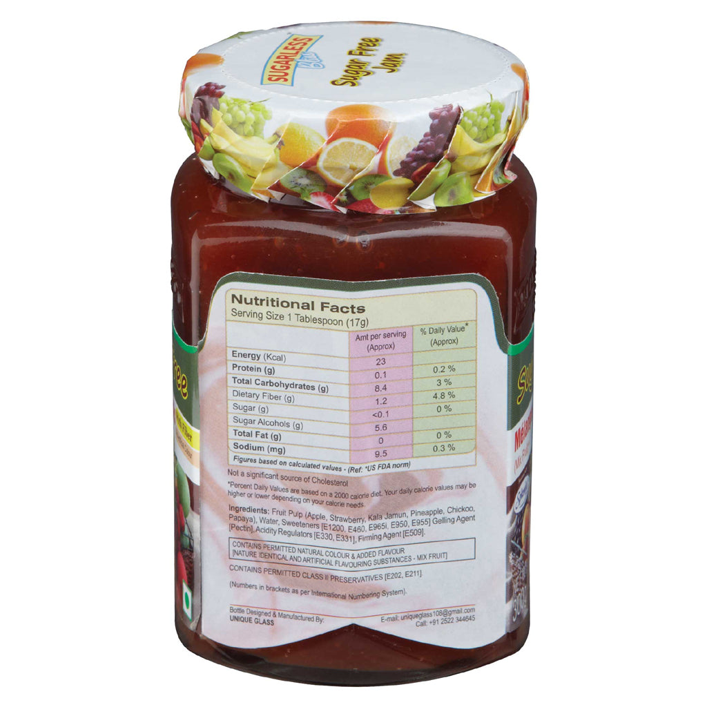 Sugar-Free Mixed Fruit Jam| Diabetic-Friendly|Splenda-Sweetened