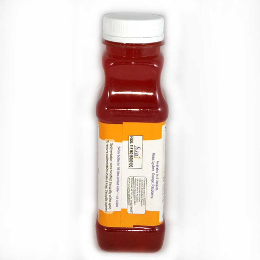 "Sweetened with Splenda – Sugar-Free Orange Sharbat (Syrup)"-300g