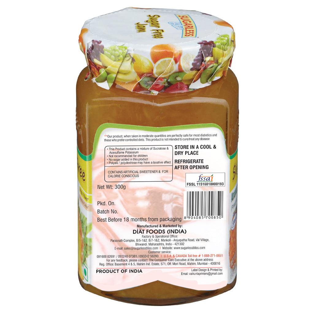 Sugar-Free Pineapple Jam | Diabetic-Friendly & High in Fiber