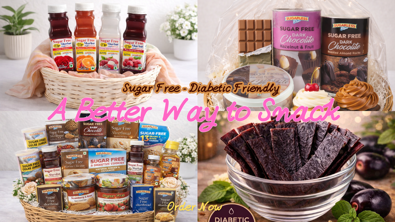 SugarlessBliss.com | India’s #1 Sugar-Free Food Store