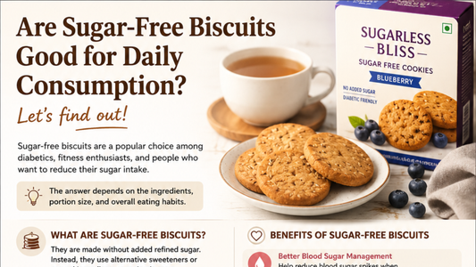 Are Sugar Free Biscuits Good for Daily Consumption? | Sugarless Bliss