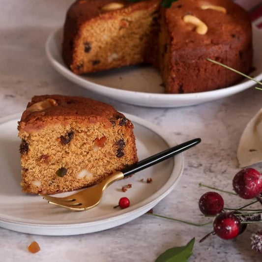 Sugar Free ,Eggless Nut & Fruit Global Cake-1000GM (International)