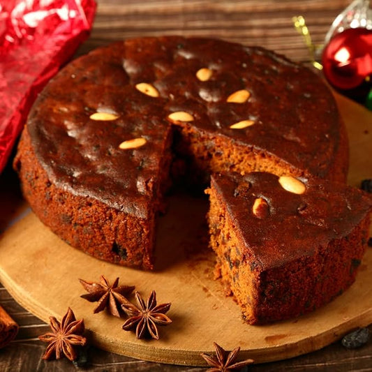 Sugar Free,Eggless  Nut & Fruit Global Cake-500GM (International)