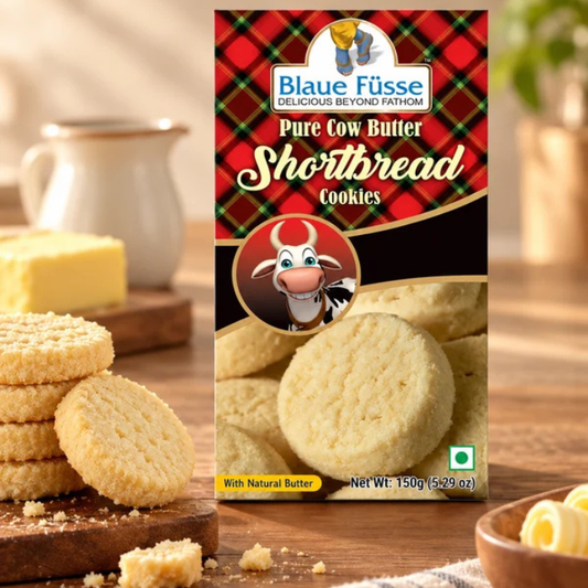 Sugar Shortbread Pure Cow Butter | Sugarless Bliss