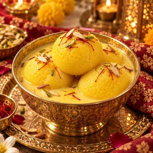 Sugarless Bliss Sugar Free Rajbhog 500g | Traditional Indian Sweet