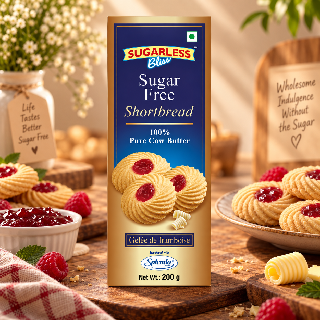 Sugarfree Cookies New