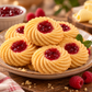 Sugar Free Shortbread | 100% Cow Butter - Raspberry Jelly - (200)g | Sugarless Bliss
