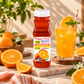 Sugar Free Orange Refreshing Syrup  Highly Concentrated, Makes 84 Glasses - (300)g | Almost Zero Calories | Sharbat | Sugarless Bliss