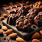 Sugar-Free Almond Rock Dark Chocolate | Sweetened with Splenda- 250g