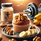 Sugar-Free & Eggless Banana Walnut Cupcake – Healthy Treat- 160g