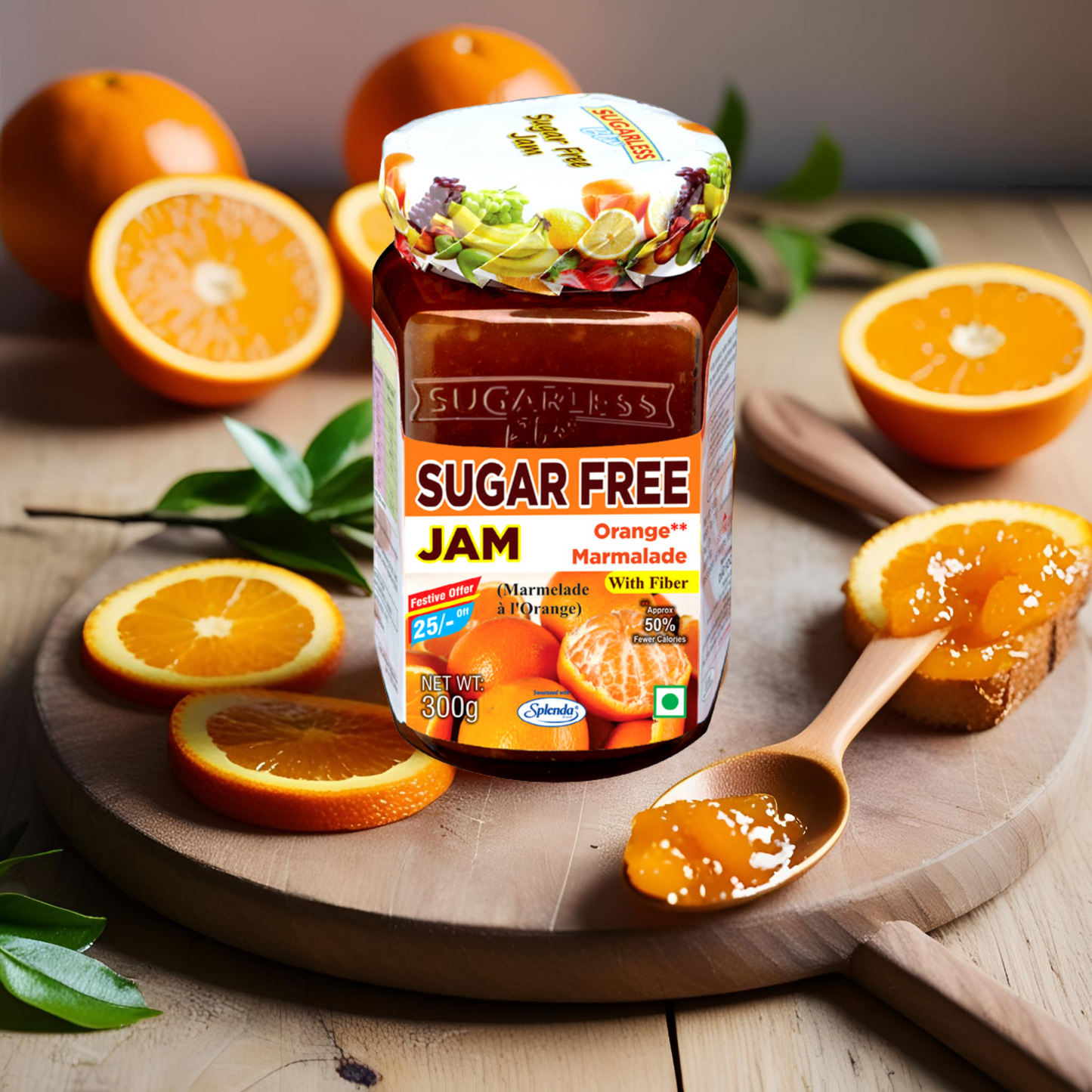 Sugar Free Orange Marmalade Jams | Diabetics Splenda Dessert