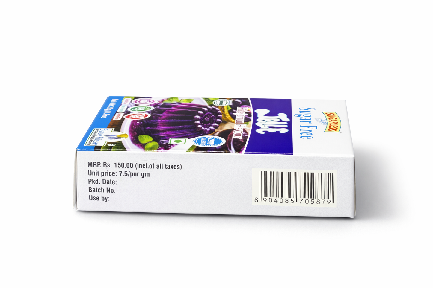 Sugarless Bliss Sugar Free Jelly Mix Kala Jamun Flavour | Zero Calories | Keto & Gluten Free | 20g