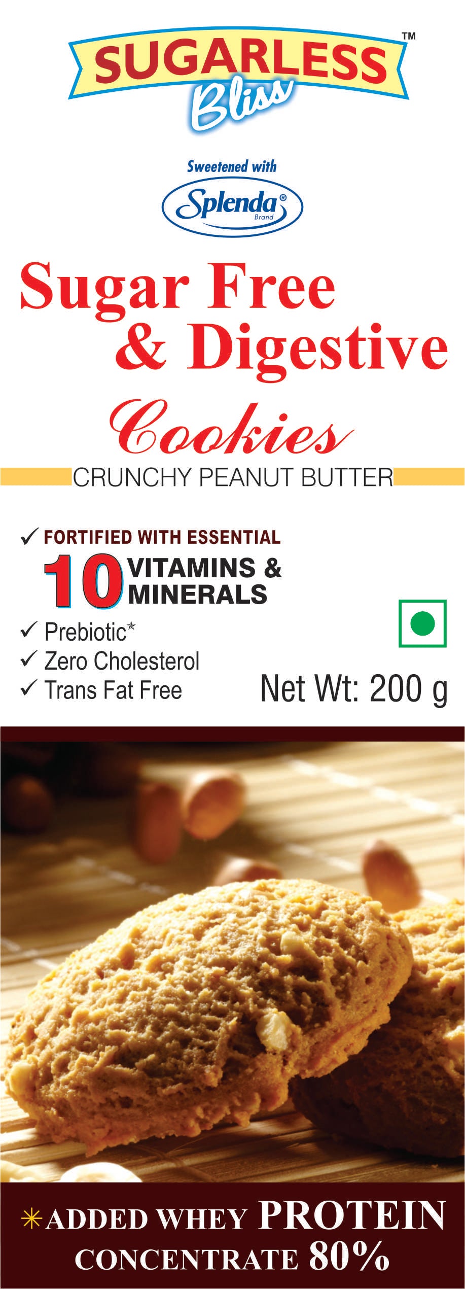 Sugar-Free Orange Marmalade Jam & Peanut Butter Cookie Combo