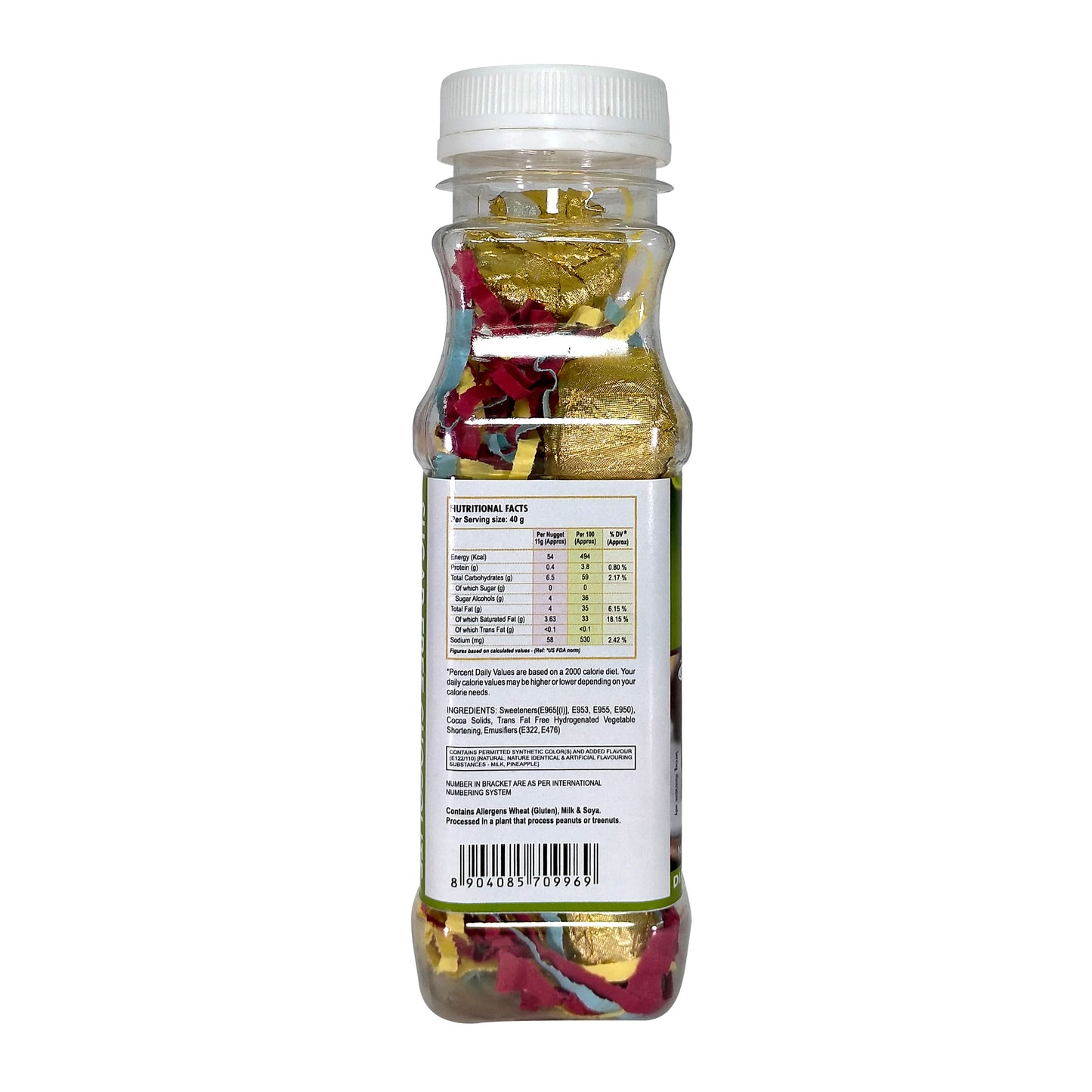 Sugar Free Centered Filled Dark Chocolite Combo (Pineapple & Raspberry Flavour)