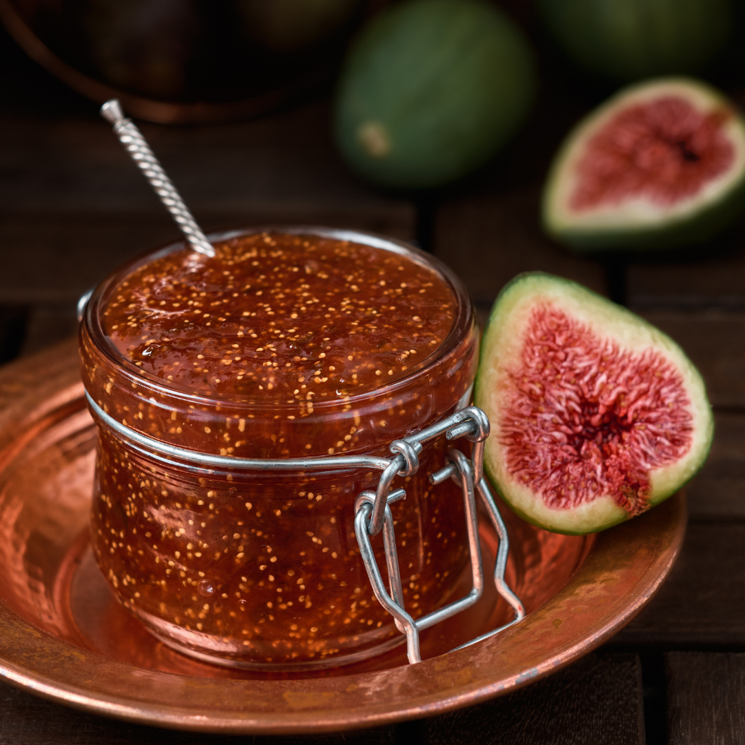 Sugar-Free Fig & Saffron + Strawberry Rose Jam Combo | Diabetes Friendly